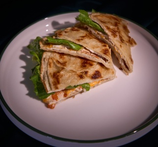 Роти с омлетом и курицей