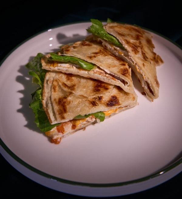 Роти с омлетом и курицей